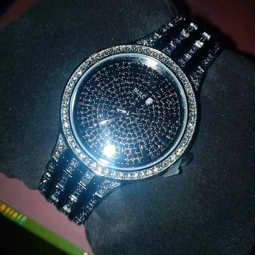 Bulova Womens Pave Watch Brand New Never Worn